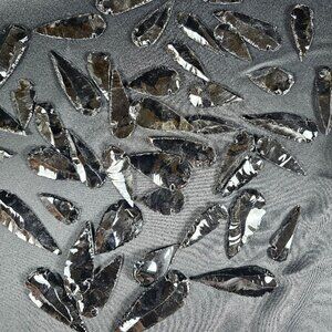 Black Obsidian Arrowhead